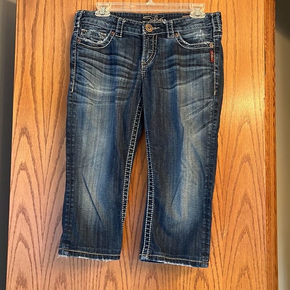 Women’s Silver Jeans Santorini Capri